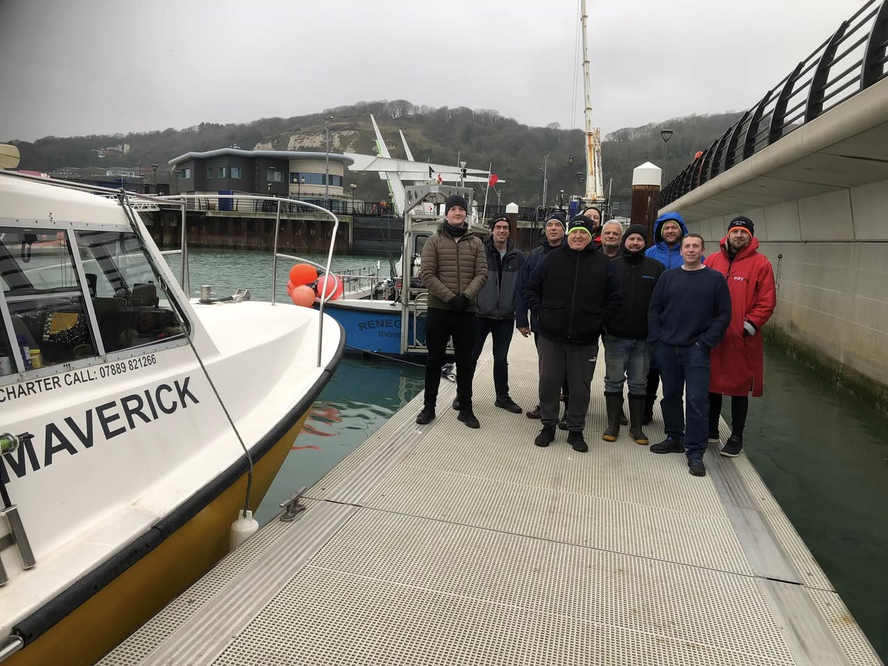 Read more about the article Christmas Dive and Party: Celebrating Spidge Award Winner Jamie Powell
