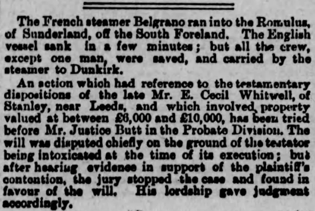 Basingstoke and North Hampshire Gazette - Sat Jan 26 1889 Page 7